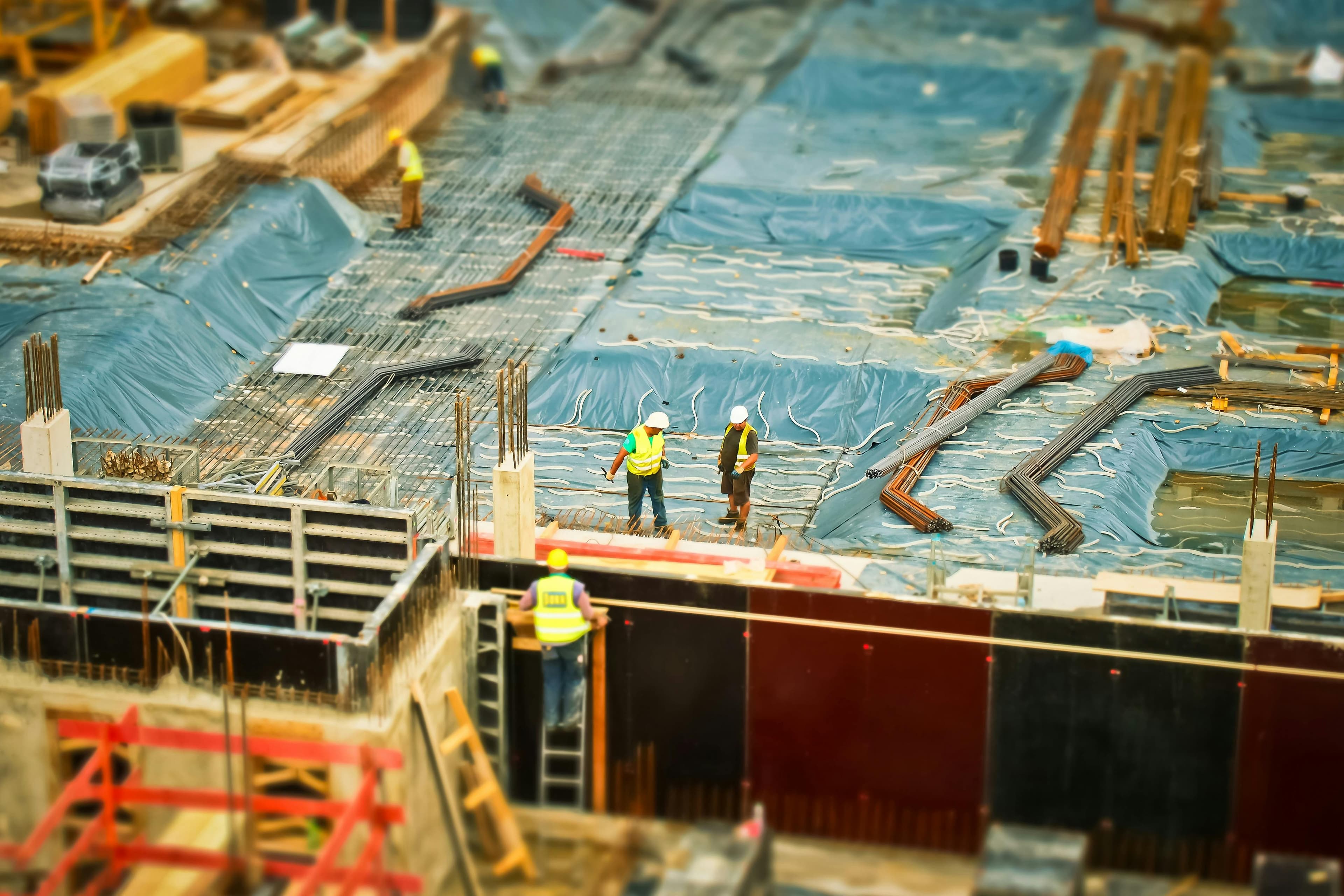 Illustrative construction and electrical works